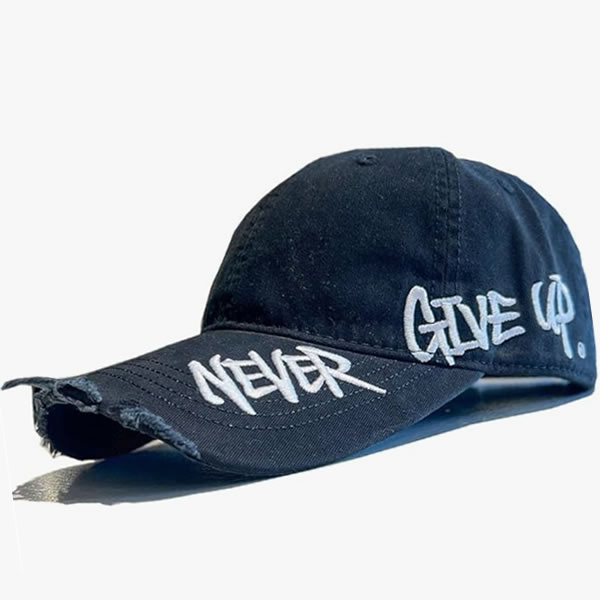 棒球帽Never Give Up