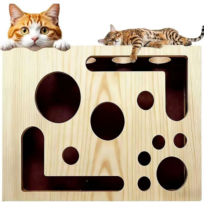 猫咪指甲锉益智盒